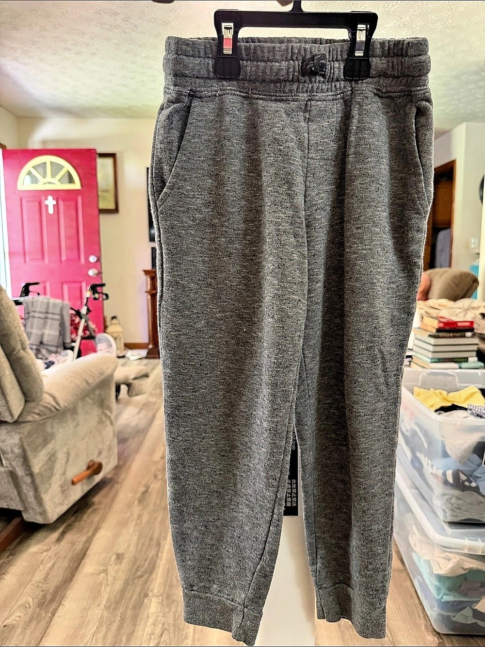 Arizona Boys Jogger Sweatpants in Gray
